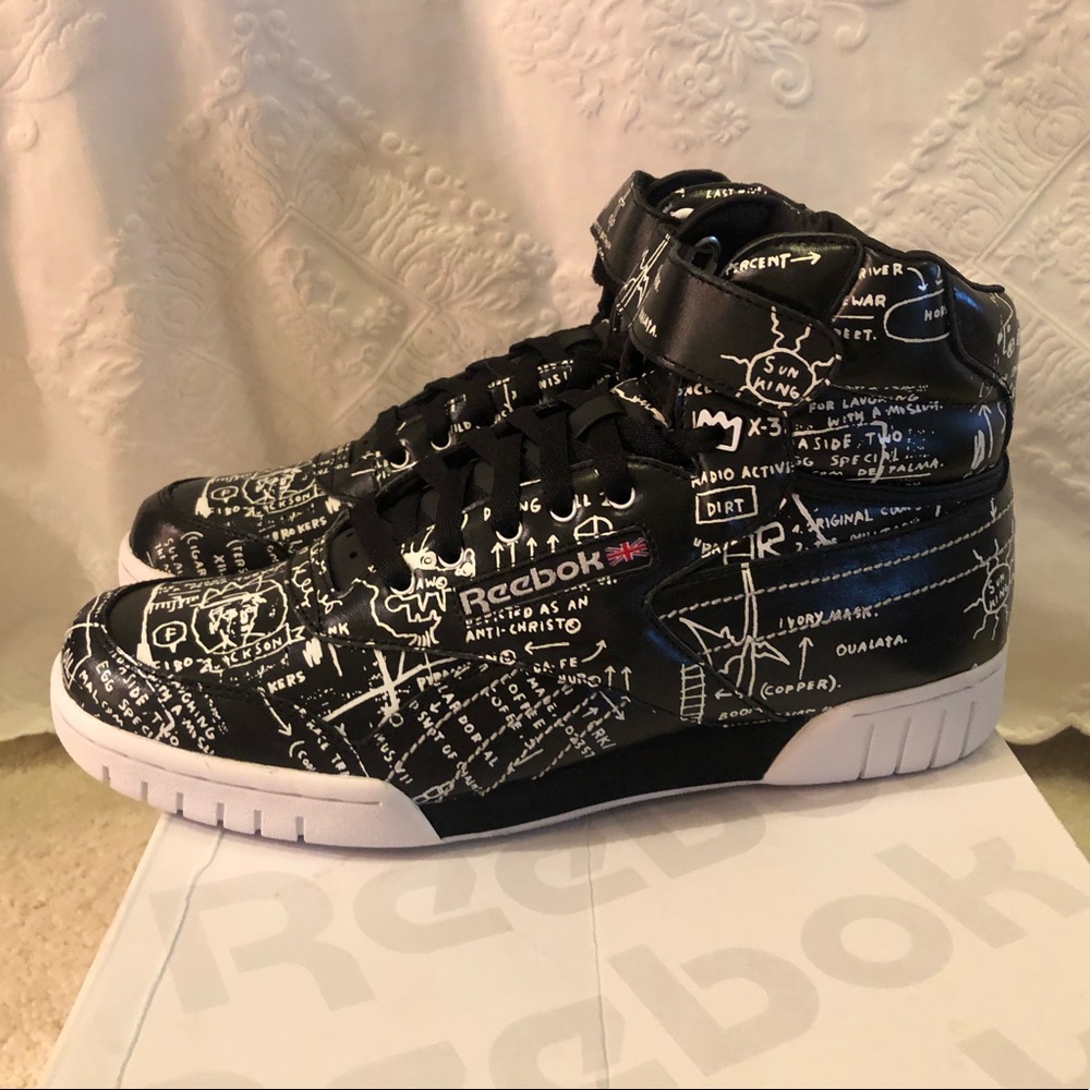 Reebok x Basquiat Rare AffiliArt Black/White